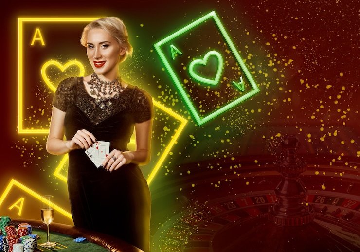 Tampilan layar roulette langsung dengan antarmuka Indonesia